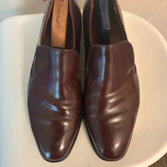 Church's Brown Leather Slip-On Loafers